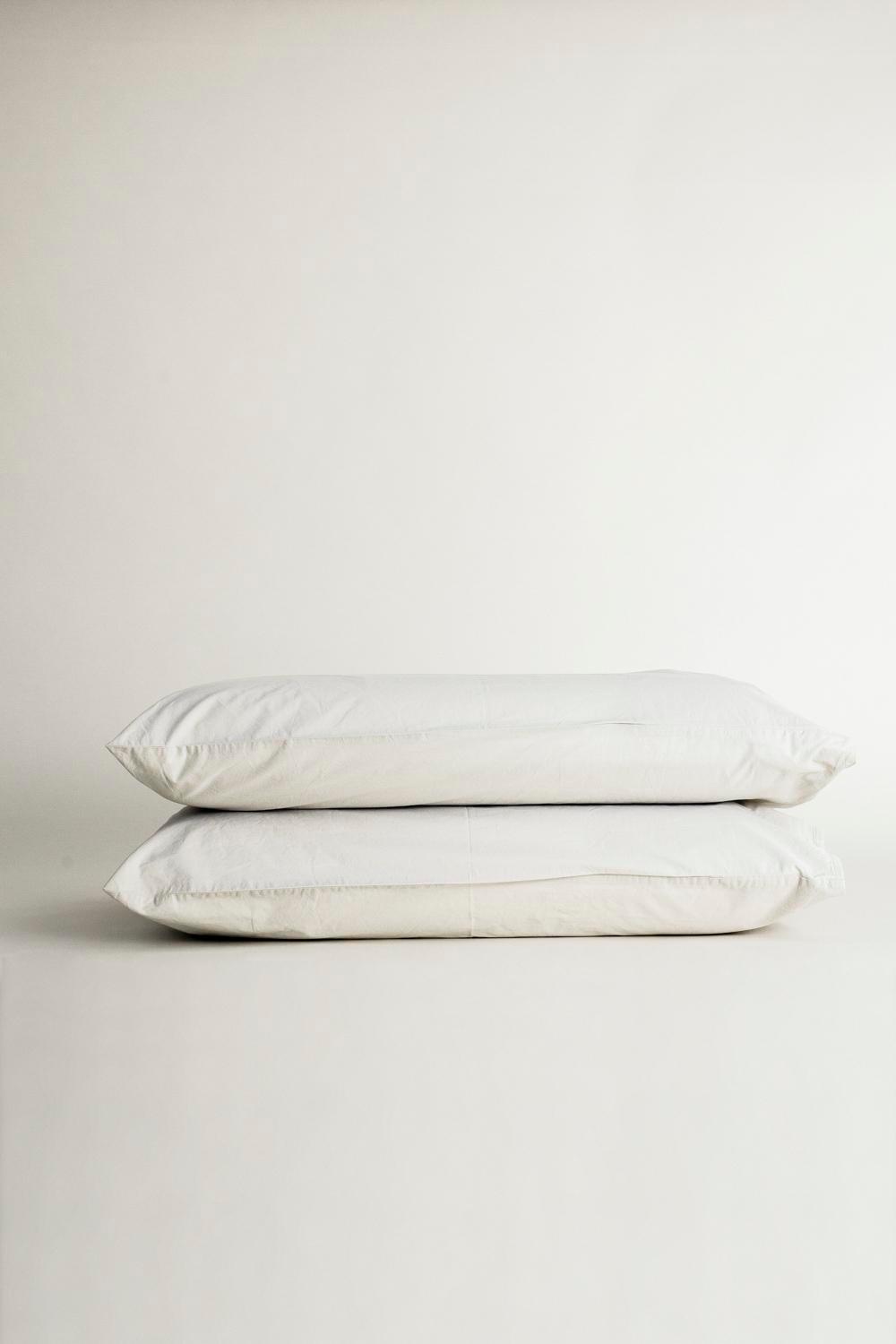 Fundas de almohada en algodón percal