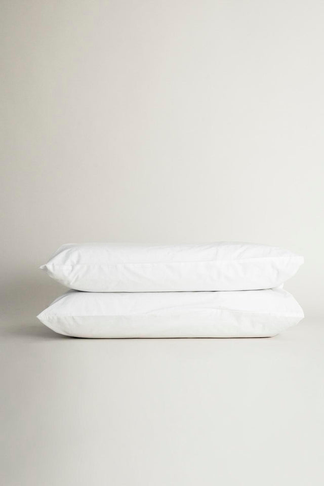 Fundas de almohada en algodón satén