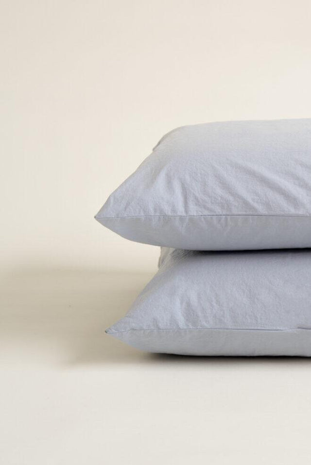 Fundas de almohada en algodón percal con TARA