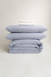 Set bicolor all-in en algodón percal