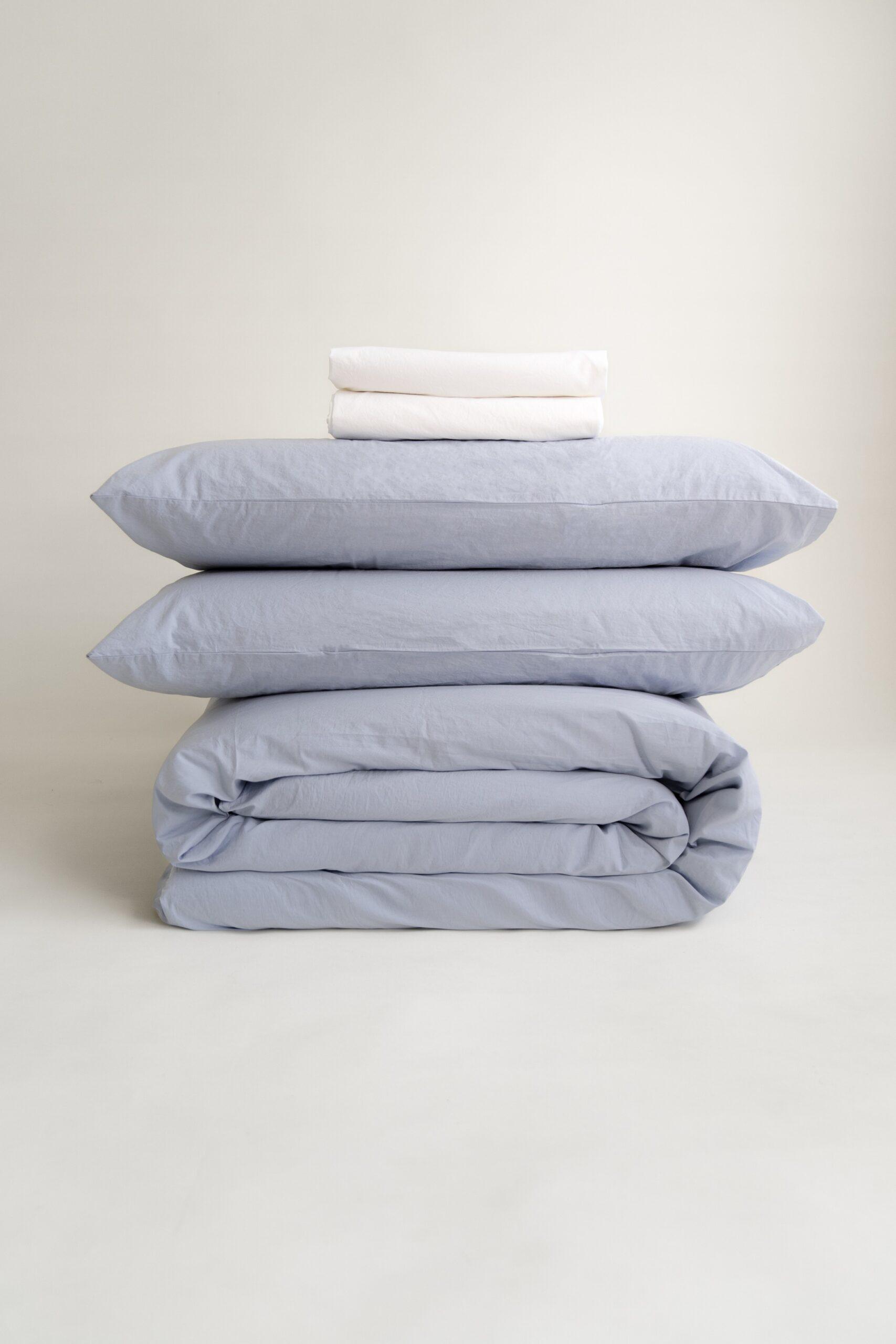 Set bicolor all-in en algodón percal
