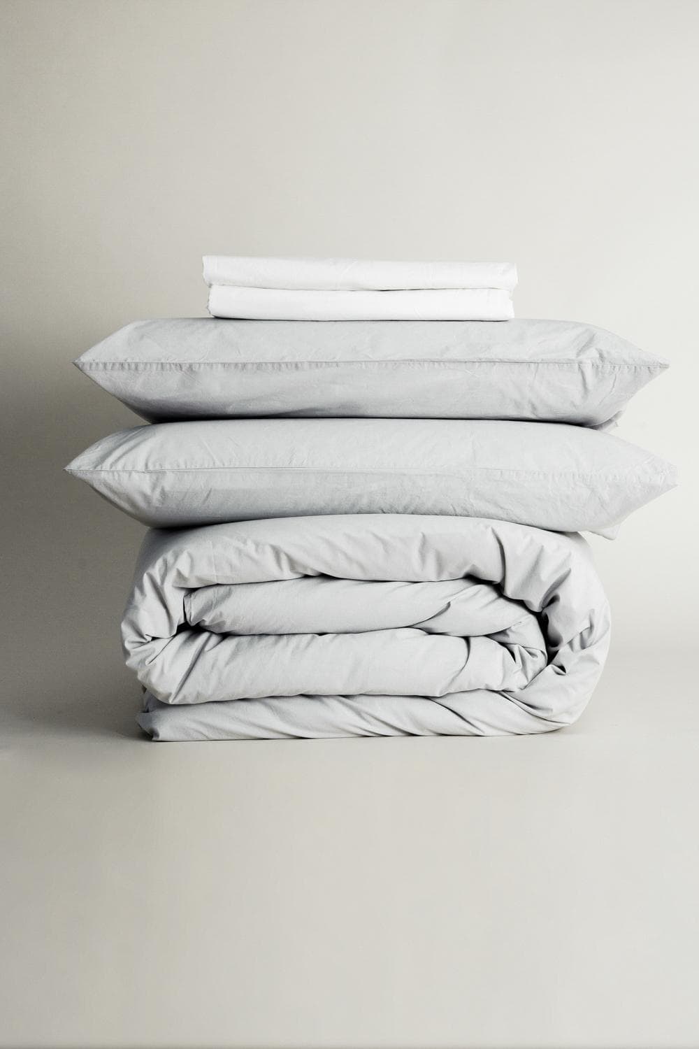 Set bicolor all-in en algodón percal