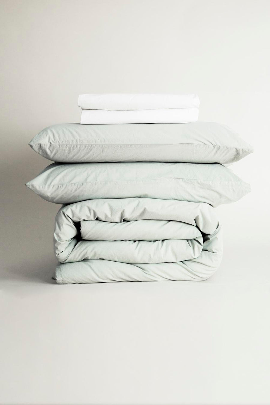 Set bicolor all-in en algodón percal
