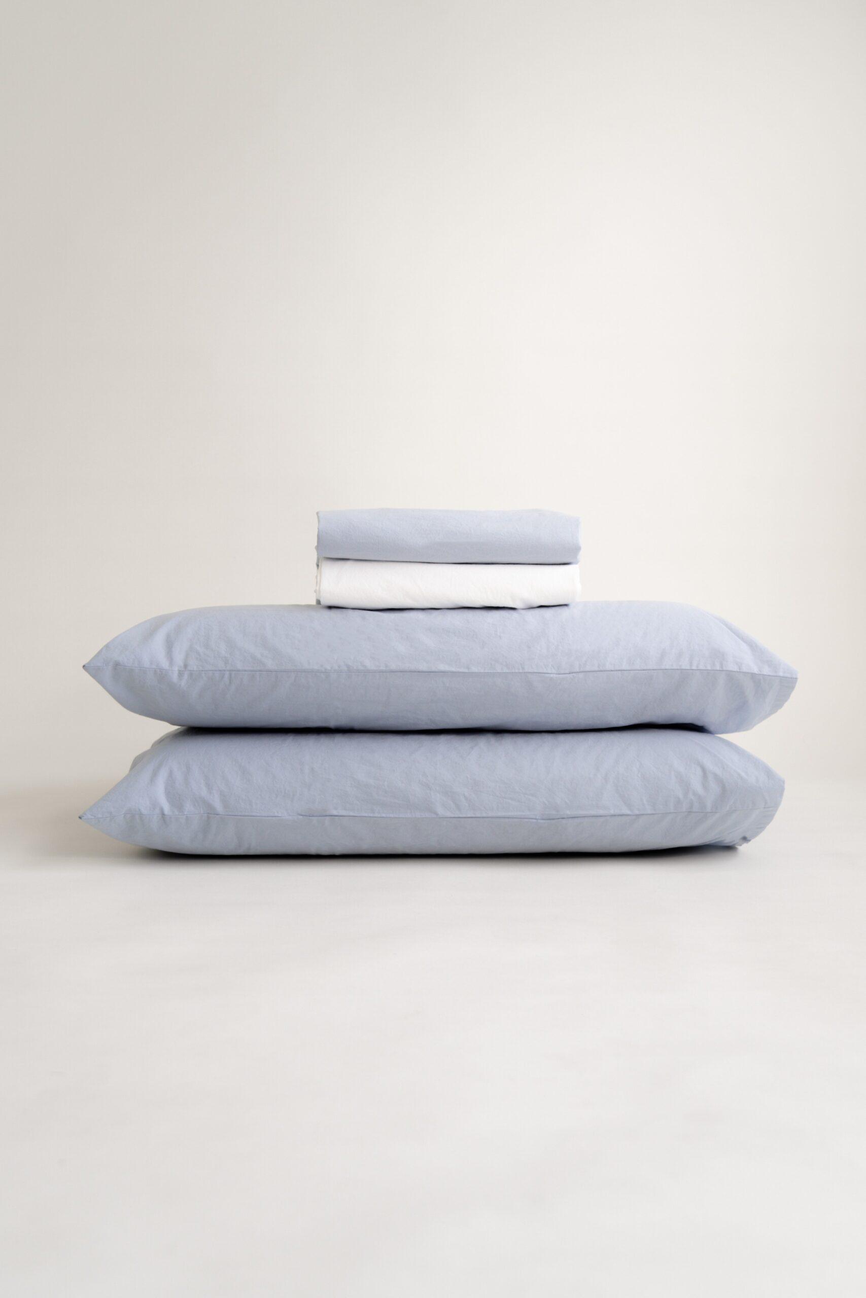 Set bicolor basic en algodón percal