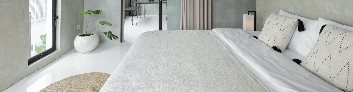 Ropa de cama natural, bonita y duradera