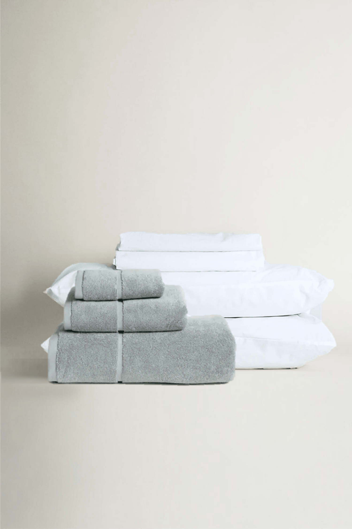 Set Basic sábanas percal + Set toallas