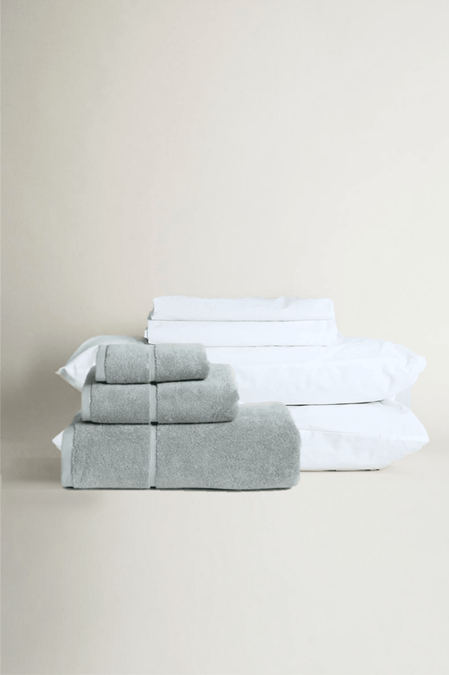 Set Basic sábanas percal + Set toallas
