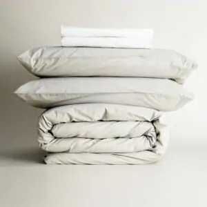 Set bicolor all-in en algodón percal