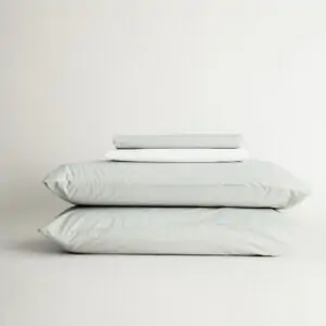 Set bicolor basic en algodón percal